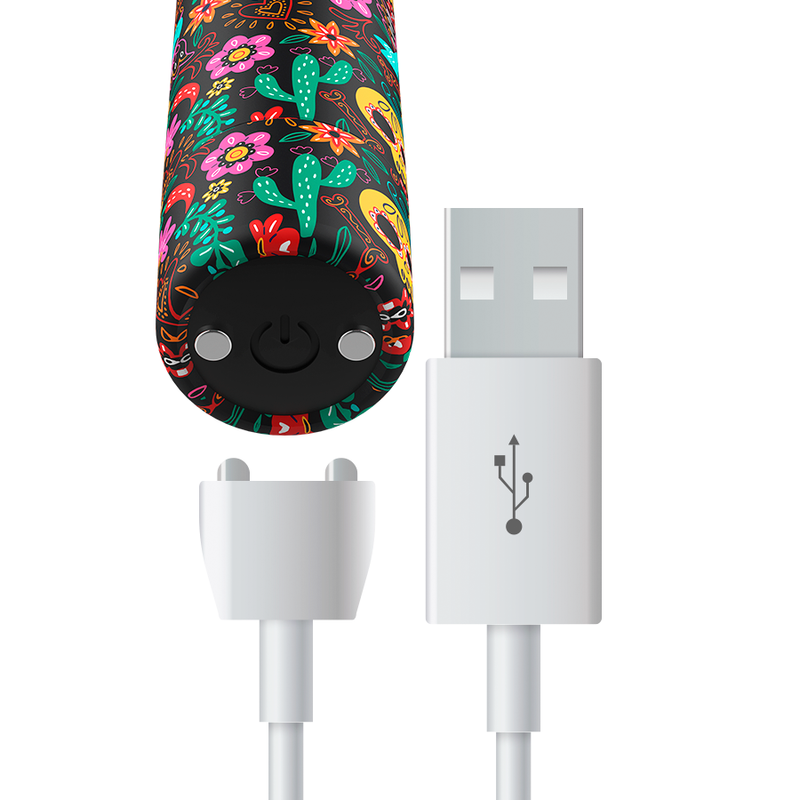 Balle vibrante florale rechargeable Custom Bullets - Custom - CUSTOM BULLETS