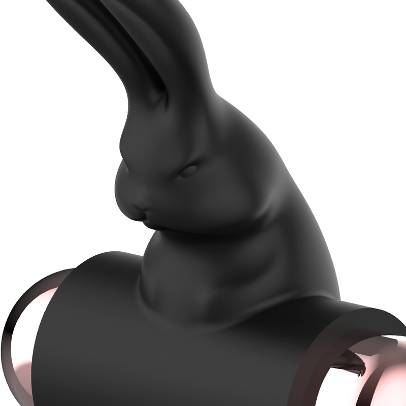 Anneau Vibrant Coquette Chic Desire Noir/Or - Coquette