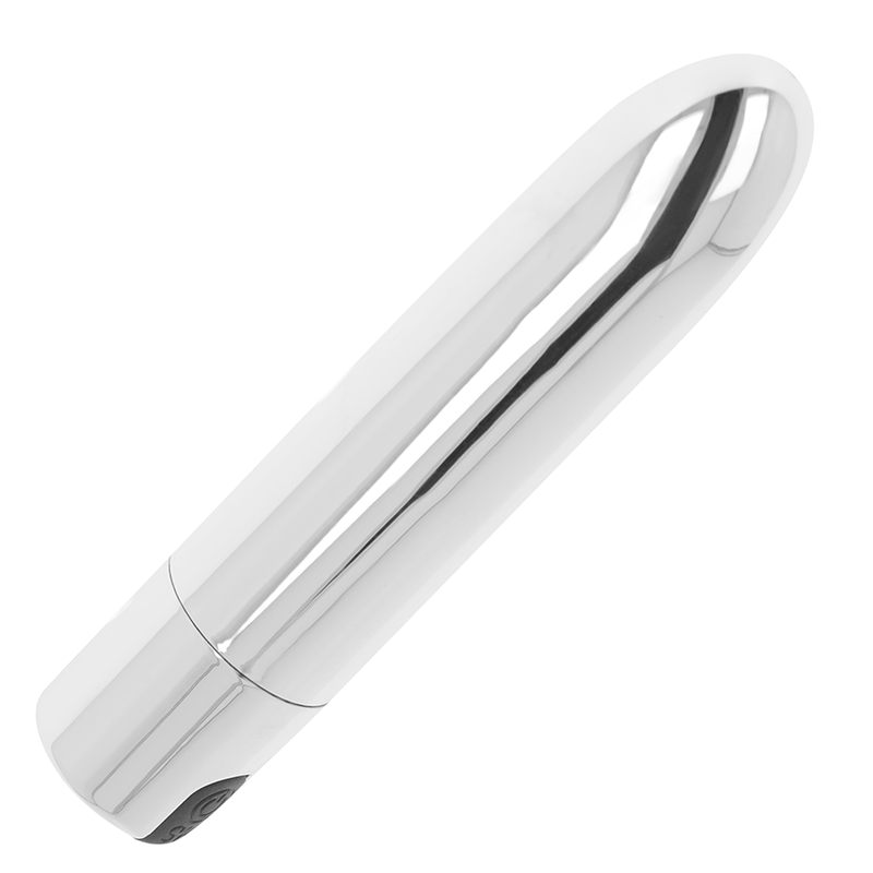Balle vibrante argentée 9,5 cm - Ohmama - OHMAMA STIMULATING