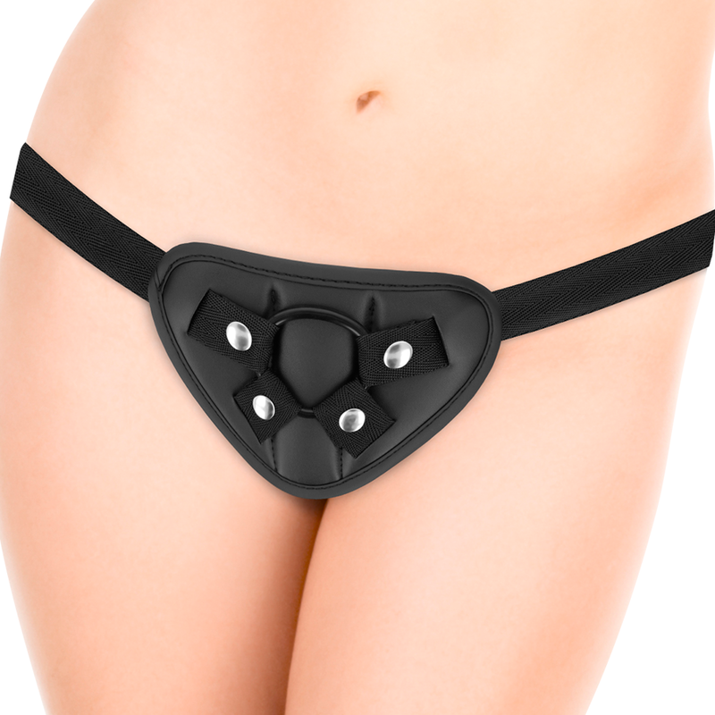 Gode Ceinture Cyber Silicock 15cm avec Harnais et 3 Anneaux