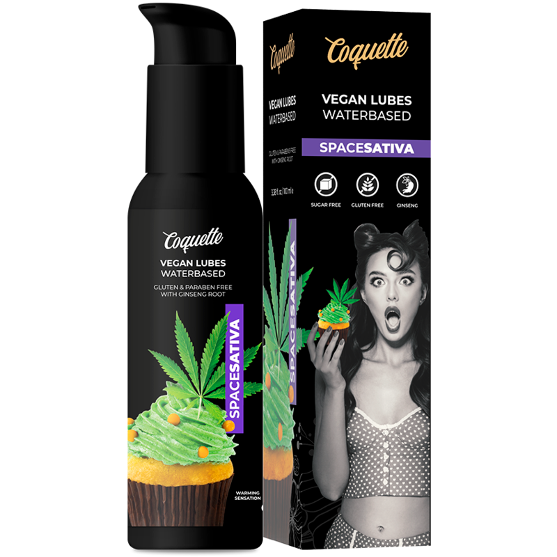 Lubrifiant Chauffant Coquette Chic Desire Space Sativa 100ml