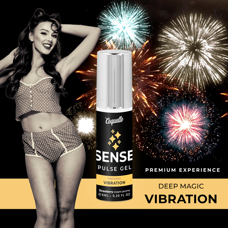 Gel Vibrant Pulse Fraise Premium 6ml - Coquette Chic Desire