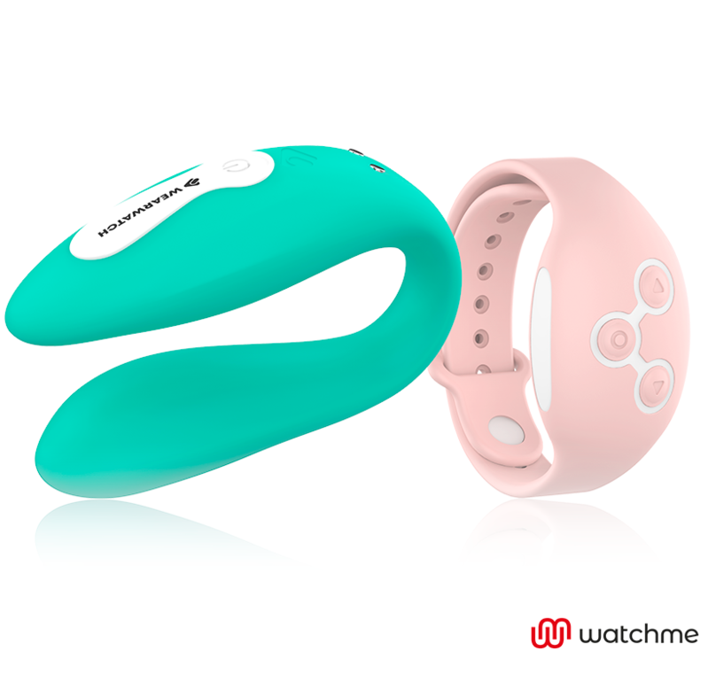 Vibrateur connecté pour couples WearWatch Dual rose - Watchme - WEARWATCH